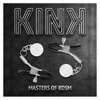 KINK - SILVER GLASS BEAD NIPPLE CLAMPS 6 CM