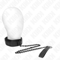 KINK - COLLAR DE BONDAGE DE NEOPRENO MODELO 2 CON CINTURÓN AJUSTABLE DE 78 CM 37,5 X 49,5 CM