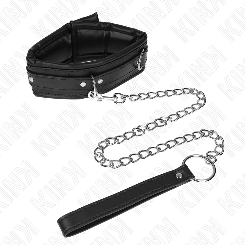 KINK - COLLARE PESANTE CON CINTURA 65 CM MODELLO 4 REGOLABILE 36,5-50 CM