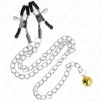 KINK - PINZE PER CAPEZZOLI A CATENA CON CAMPANELLA 30 CM