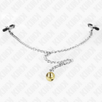 KINK - PINZE PER CAPEZZOLI A CATENA CON CAMPANELLA 30 CM
