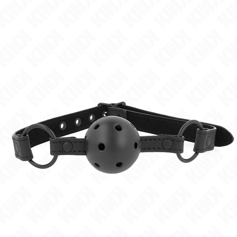 KINK - BOLA DE NEOPRENO 4,5 CM MORDAZA 63,5 X 2 CM AJUSTABLE 41 X 59 CM