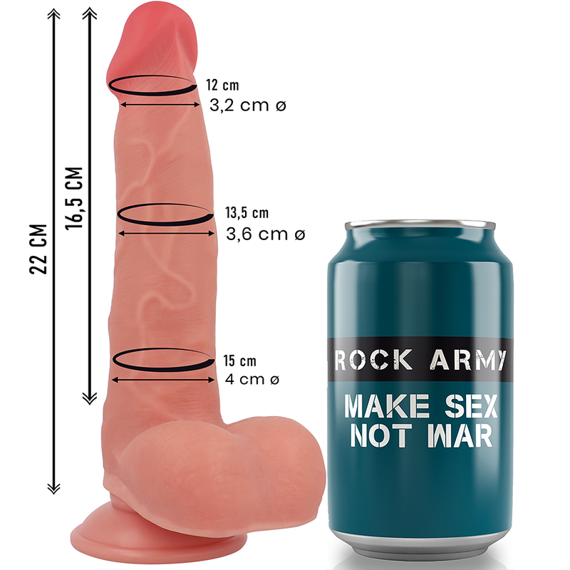 ROCKARMY - RANGER DE SILICONA LÍQUIDA 22 CM -O- 3,6 CM