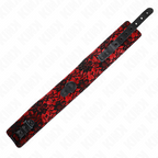 KINK - LACE COLLAR WITH BELT REAL LEATHER 105 CM / 44 X 5.5 CM