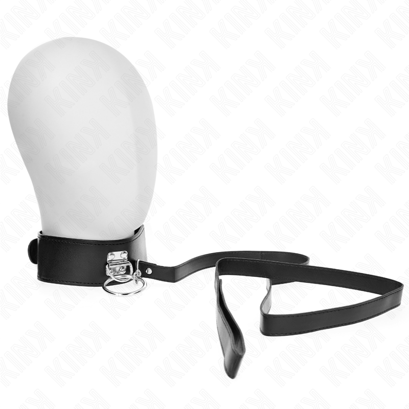 KINK - CORREA CON TACHUELAS 116 CM COLLAR CON CORREA DE CUERO 50 X 5 CM