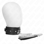 KINK - COLLARE CON BRACCIALE A FIBBIA LUCIDA 65 CM 48,5 CM X 5,3 CM