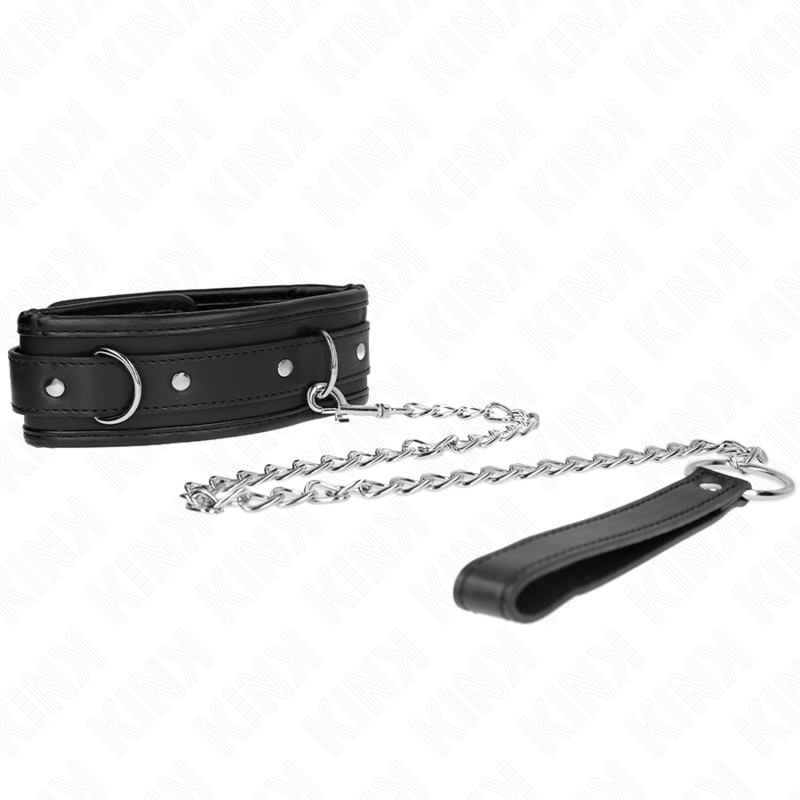 KINK - COLLARE MODELLO BASIC CON GUINZAGLIO 65 CM MODELLO 1 53 X 6 CM