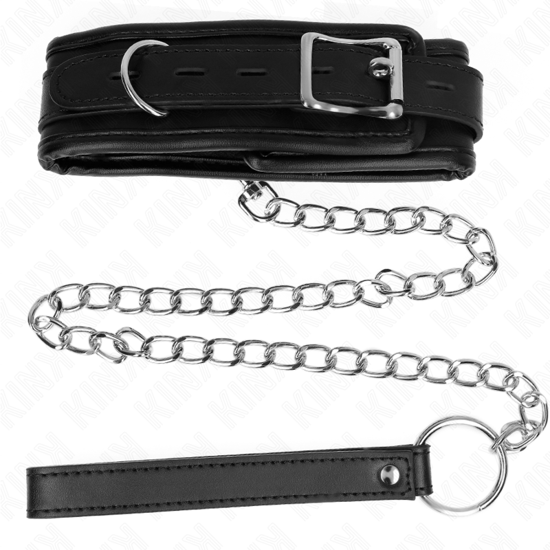 KINK - COLLARE MODELLO BASIC CON GUINZAGLIO 65 CM MODELLO 1 53 X 6 CM