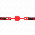 KINK - BOLA DE SILICONA 4 CM MORDAZA MODELO 2 60 x 2 CM