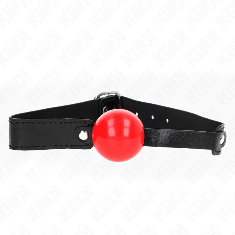 KINK - BOLA TPE BLANDA 4 CM MORDAZA MODELO 1 66 x 2,5 CM AJUSTABLE 41-61 CM