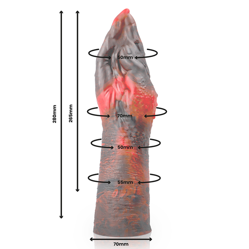 EPIC - LILITH DILDO DEMONIO MALÉFICO L