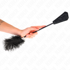 KINK - OSTRICH FEATHER TICKLER WITH LACE HANDLE 56 CM