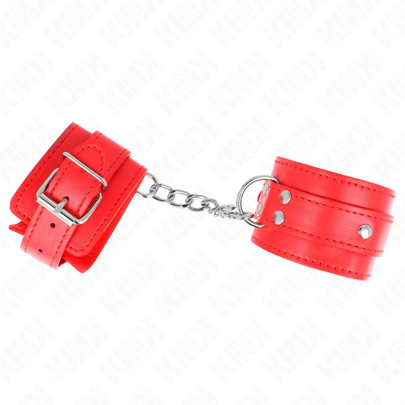 KINK - 3 ESPOSAS AJUSTABLES ROJAS 17,5-25 CM X 6 CM