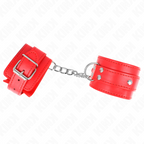 KINK - 3 ESPOSAS AJUSTABLES ROJAS 17,5-25 CM X 6 CM