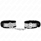 KINK - ESPOSAS FINAS NEGRO / PLATA 30 X 4 CM
