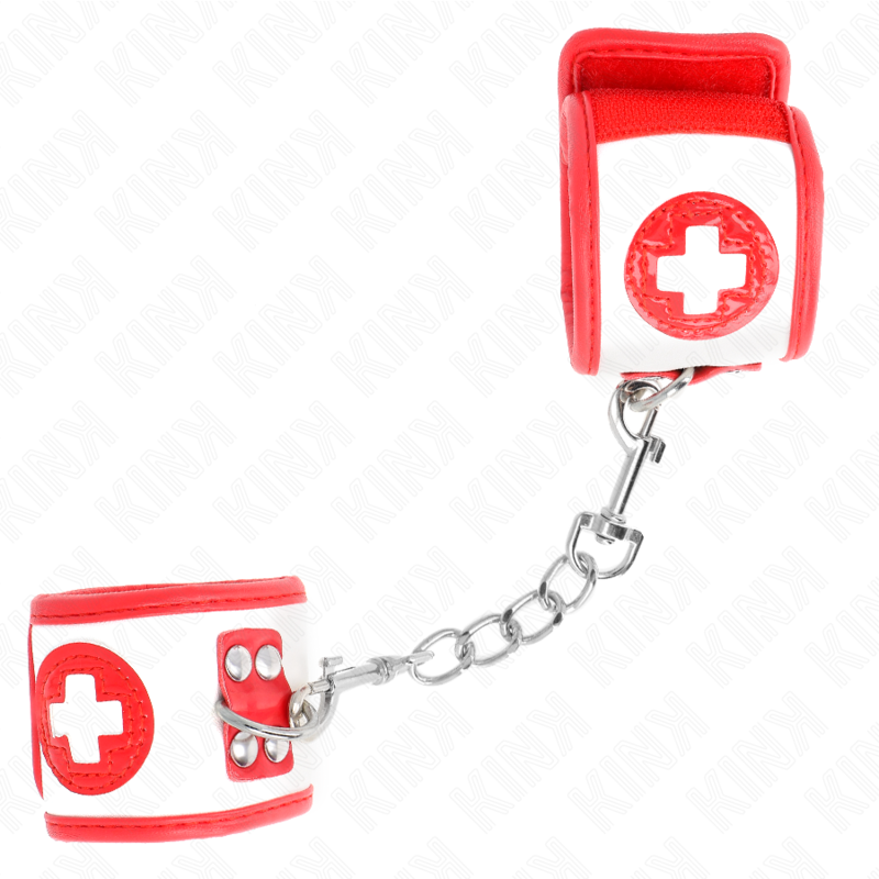 KINK - MINI ESPOSAS DE ENFERMERA AJUSTABLES 18-23 CM X 5 CM