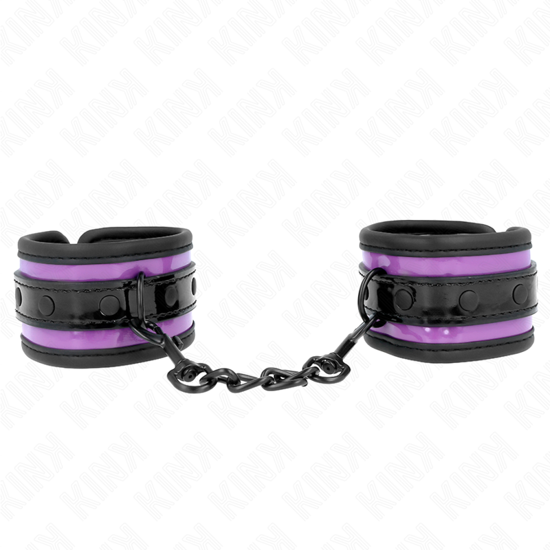 KINK - ESPOSAS DE NEOPRENO VIOLETA CLARO AJUSTABLES 21-28 CM X 5 CM