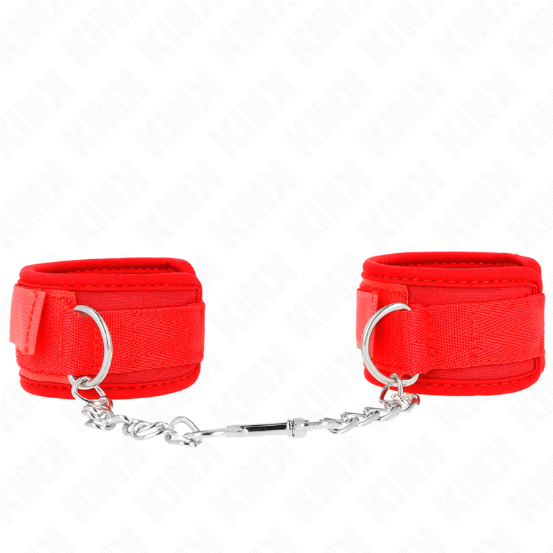 KINK - POLSIERE DI CONTENIMENTO IN NEOPRENE ROSSO 42 X 5 CM
