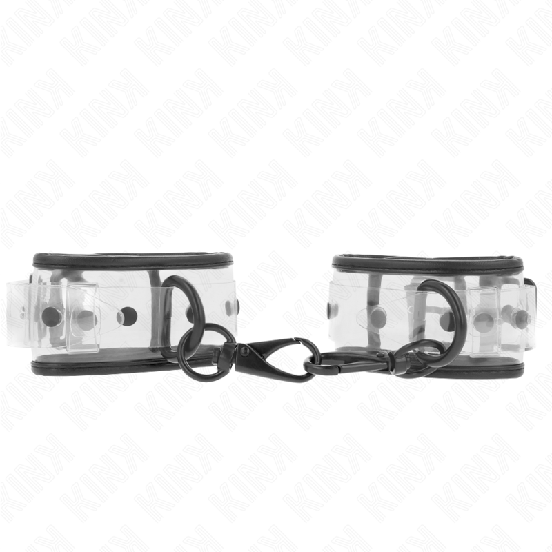 KINK - POLSIERE TRASPARENTI REGOLABILI 18-30 CM X 5,5 CM