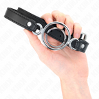 KINK - GAG WITH SEVERAL O-RINGS 5 CM BLACK 63 X 2.5 CM
