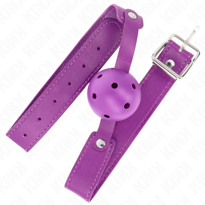 KINK - PALLINA RESPIRANTE VIOLA 4,5 CM GAG 65 x 2,5 CM