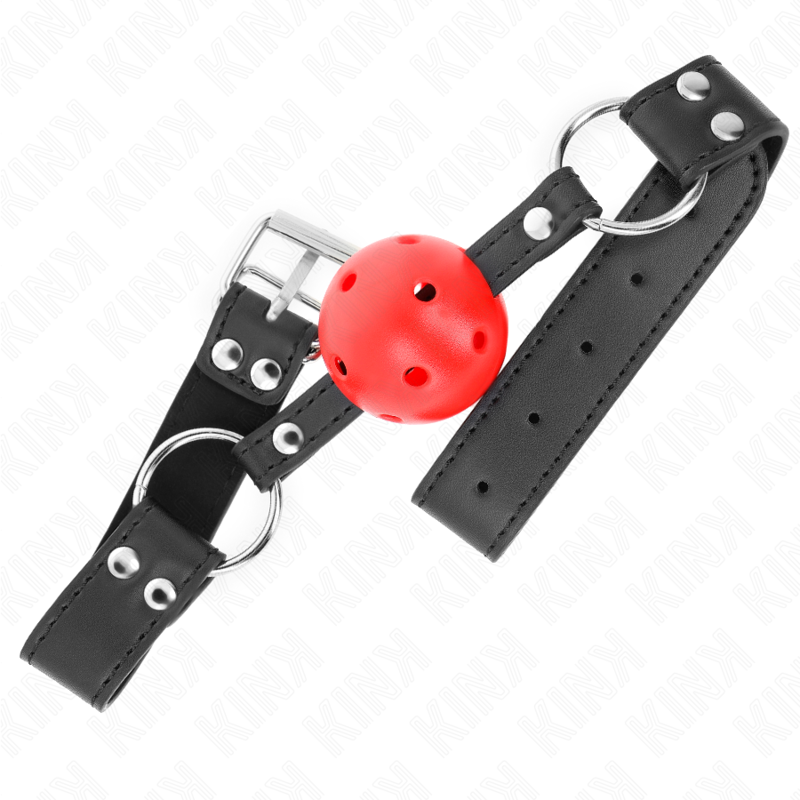 KINK - BASTÓN RESPIRABLE 4 CM CON DOBLE REMACHE CUERO 62,5 x 2,5 CM AJUSTABLE 42-58 CM