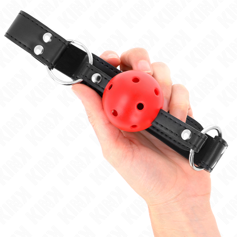 KINK - BASTÓN RESPIRABLE 4 CM CON DOBLE REMACHE CUERO 62,5 x 2,5 CM AJUSTABLE 42-58 CM