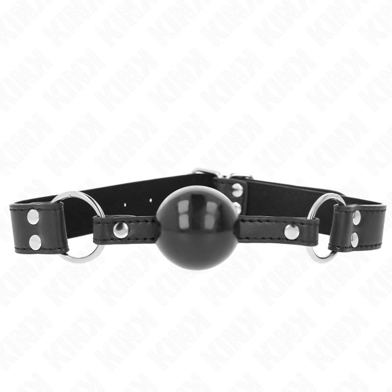KINK - BASTÓN DE BOLAS FLEXIBLE Y RESISTENTE 4 CM CON CORREA DE CUERO 62 x 2,5 CM AJUSTABLE 42-58 CM