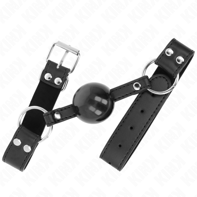 KINK - BASTÓN DE BOLAS FLEXIBLE Y RESISTENTE 4 CM CON CORREA DE CUERO 62 x 2,5 CM AJUSTABLE 42-58 CM