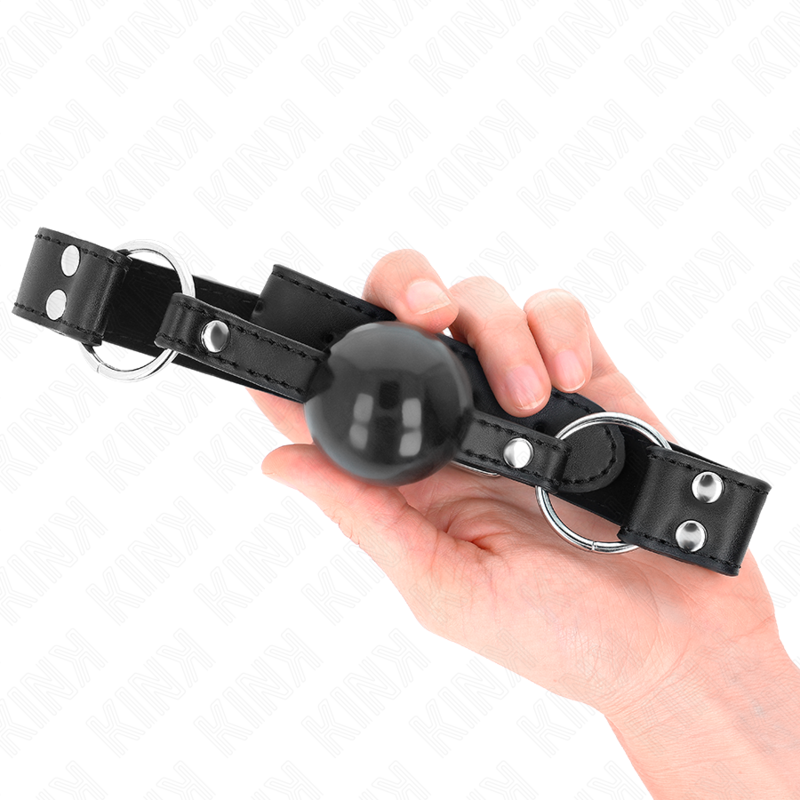 KINK - BASTÓN DE BOLAS FLEXIBLE Y RESISTENTE 4 CM CON CORREA DE CUERO 62 x 2,5 CM AJUSTABLE 42-58 CM