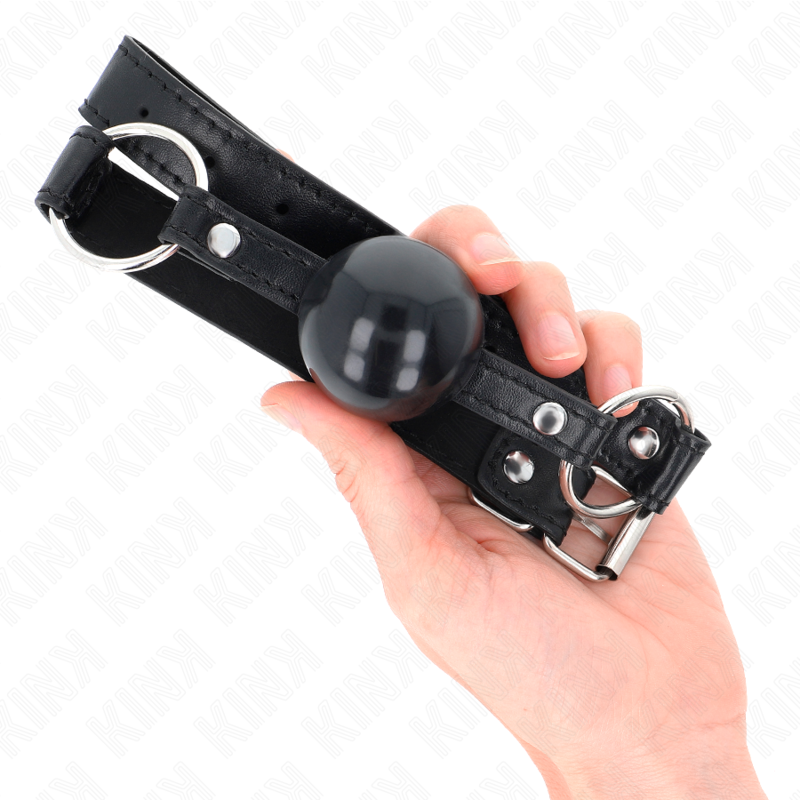 KINK - PALLINA TPE NERA 4 CM GAG 60 x 2 CM