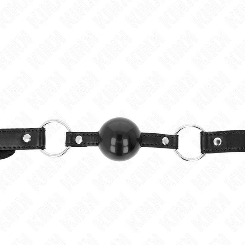 KINK - PALLINA TPE NERA 4 CM GAG 60 x 2 CM