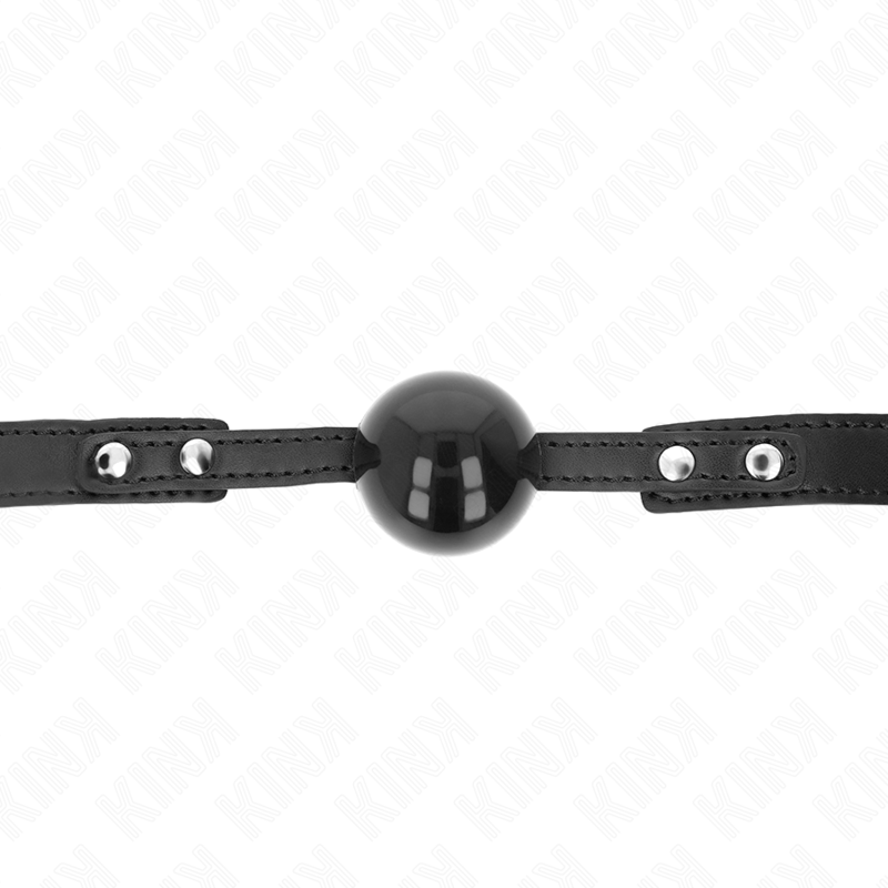 KINK - SOFT TPE BALL GAG 4 CM MODEL 3 60 x 2 CM ADJUSTABLE 37-52 CM