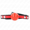 KINK - BOLA TPE BLANDA 4 CM MORDAZA MODELO 4 60 x 2 CM AJUSTABLE 37-52 CM