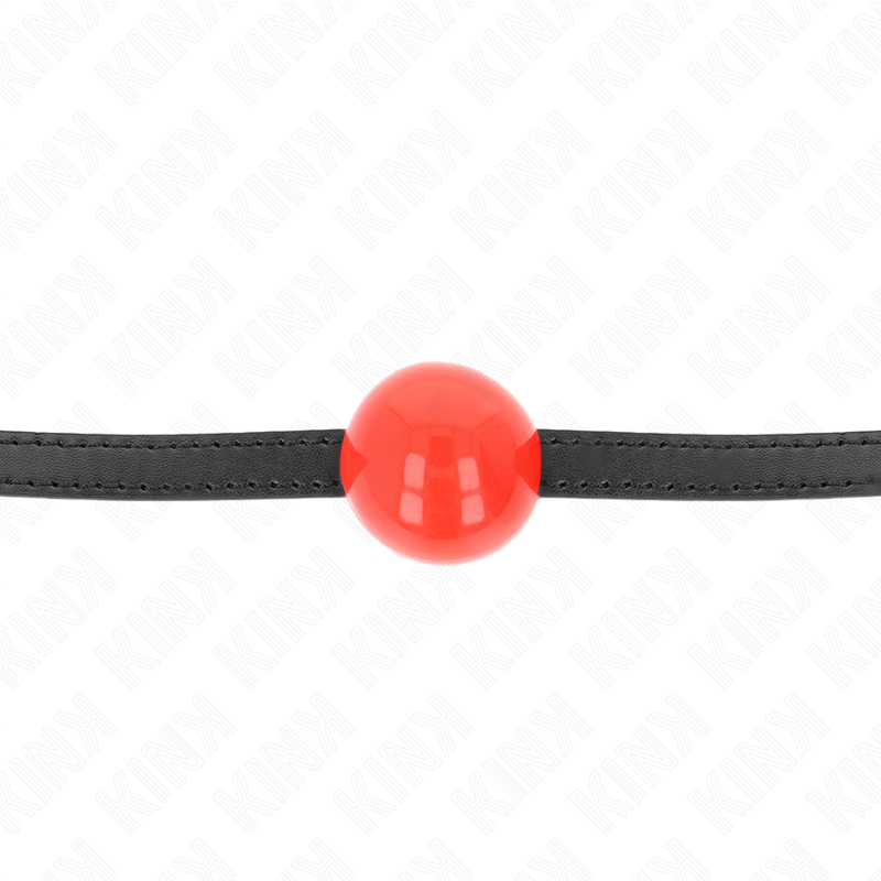 KINK - PALLINA SOLIDA SEMPLICE ROSSA 4 CM GAG 65 x 1,5 CM