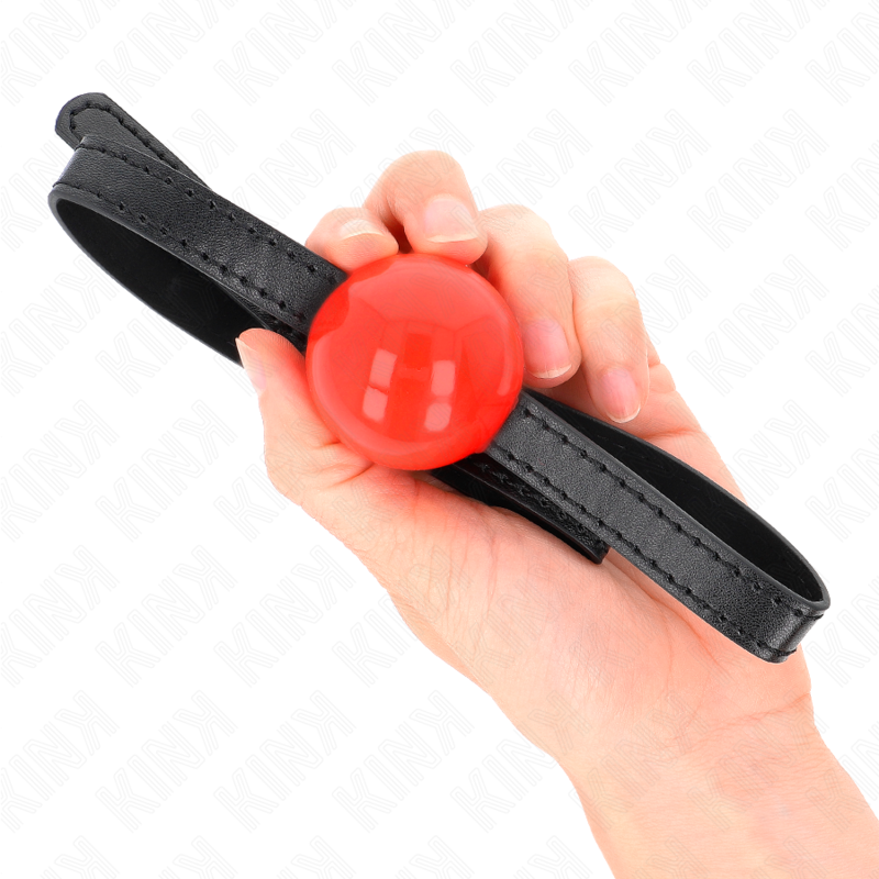 KINK - PALLINA SOLIDA SEMPLICE ROSSA 4 CM GAG 65 x 1,5 CM