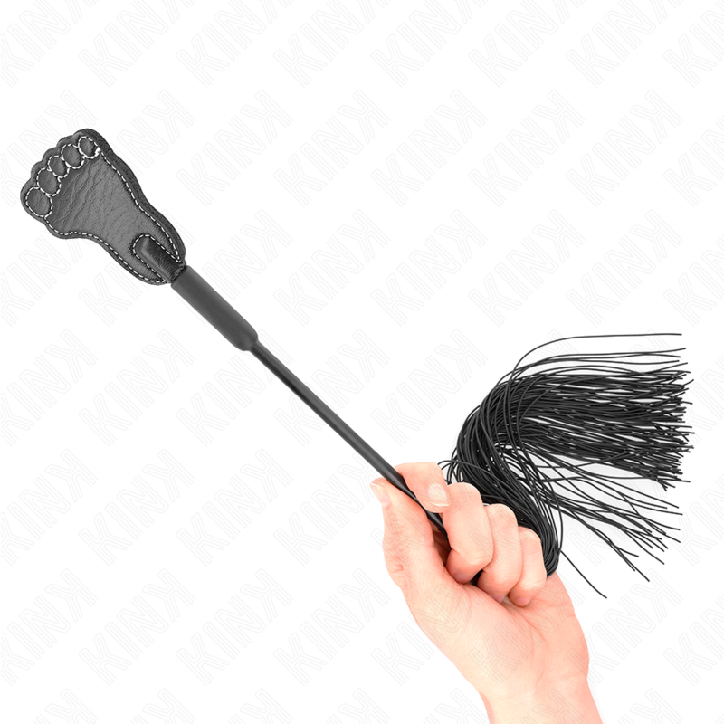 KINK - PAGAIA A FORMA DI PIEDE CON FRUSTINO A PAPPAGALLO 31 CM