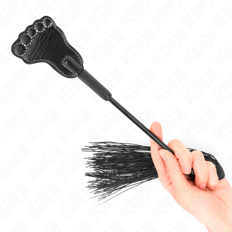 KINK - PAGAIA A FORMA DI PIEDE CON FRUSTINO A PAPPAGALLO 31 CM