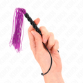 KINK - MINI FRUSTA IN SILICONE CON 6 SFERE VIOLA 26 CM