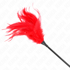KINK - VARIAS PLUMAS PARA COSQUILLAS ROJAS 45 CM
