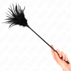 KINK - VARIAS PLUMAS DE COSQUILLAS NEGRAS 45 CM
