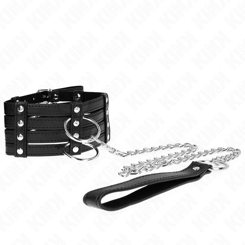 KINK - COLLAR CON CINTURÓN 65 CM SUB STYLE AJUSTABLE 35-51 CM X 7 CM