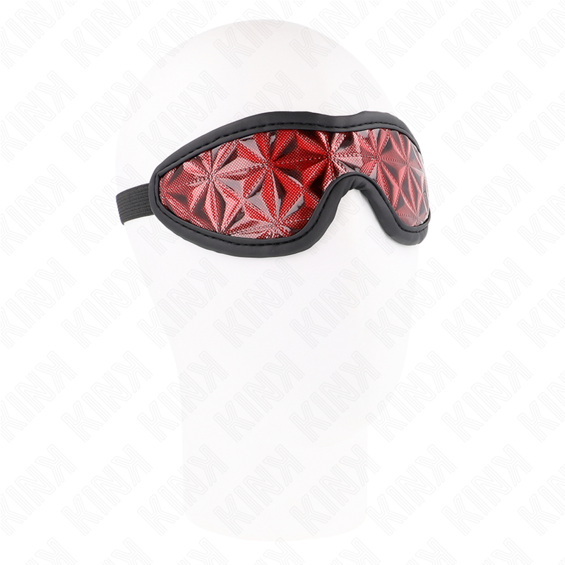 KINK - DIADEMA CON ESTAMPADO DE DIAMANTES ROJO 20,5 x 6 CM