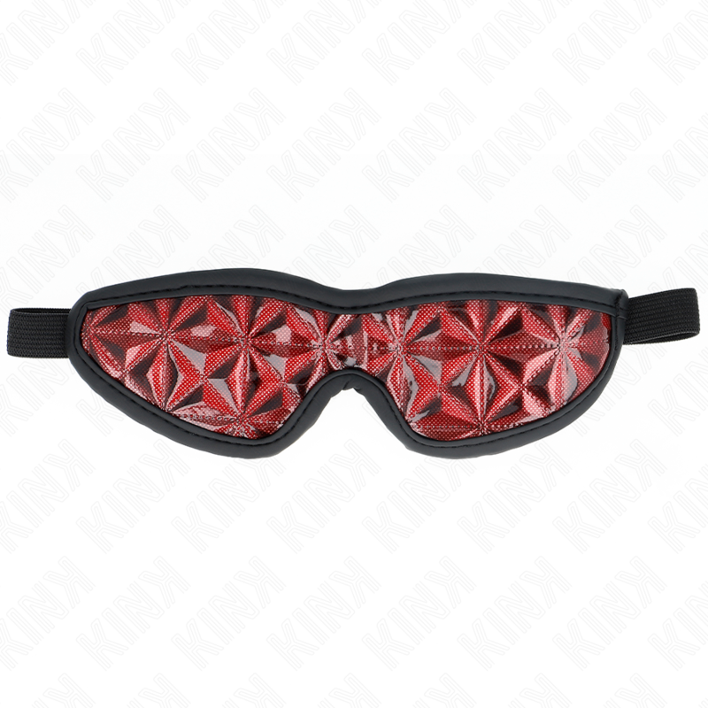 KINK - DIADEMA CON ESTAMPADO DE DIAMANTES ROJO 20,5 x 6 CM