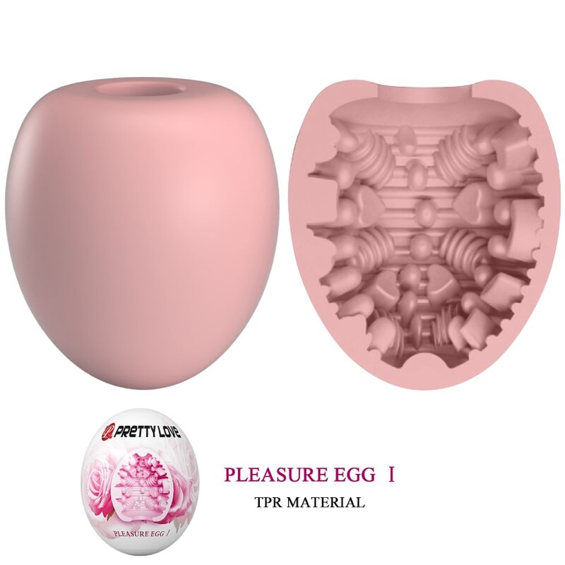 PRETTY LOVE - PINK EGG MALE MASTURBATOR
