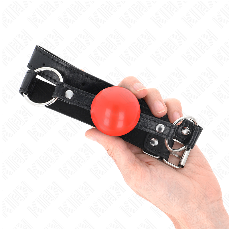 KINK - PALLINA TPE ROSSA 4 CM GAG 60 x 2 CM