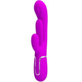 PRETTY LOVE - SHANIA TRIPLE CONIGLIO VIBRATORE MULTIFUNZIONE ROSA