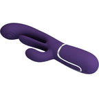 PRETTY LOVE - SHANIA VIBRADOR MULTIFUNCIÓN DE CONEJO TRIPLE VIOLETA