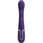 PRETTY LOVE - SHANIA VIBRADOR MULTIFUNCIÓN DE CONEJO TRIPLE VIOLETA