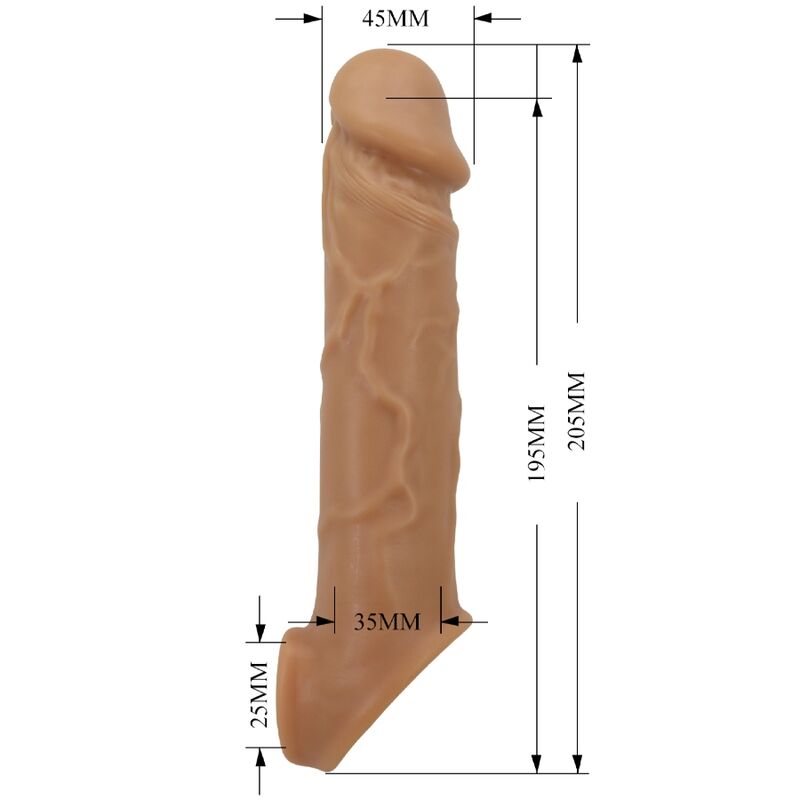 PRETTY LOVE - FUNDA PARA PENE DE PIEL REALISTA COLOR CARNE